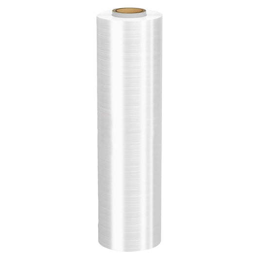 Venuscello 400mm x 250m Pallet Wrap – Mega Stretch Shrink Wrap Roll | Clear Non-Extended Core 14mu Cling Film | Waterproof & Tear-Resistant for Secure Industrial Packaging & House Moving