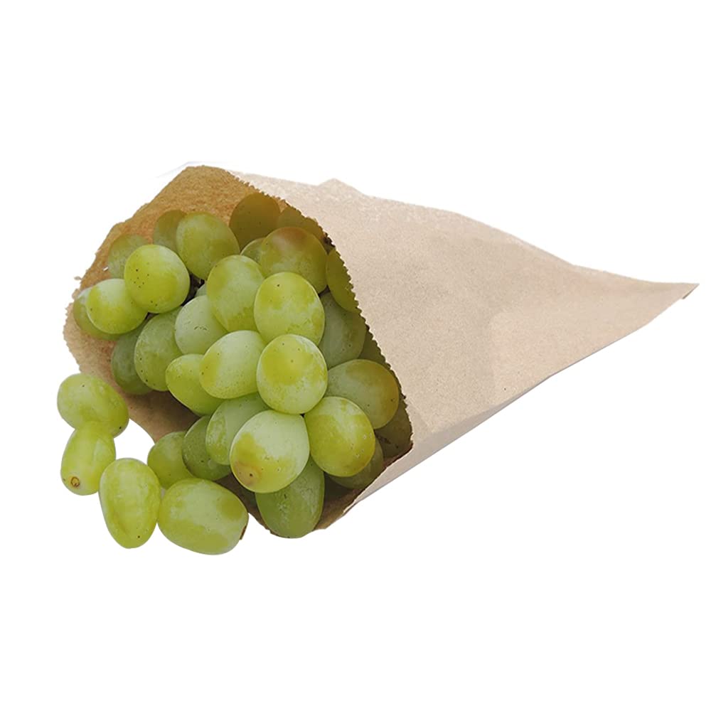 Venuscello® Sulphite Kraft Paper Bags Strung Brown Food Bag for Sandwich Candy Cookies & Grocery