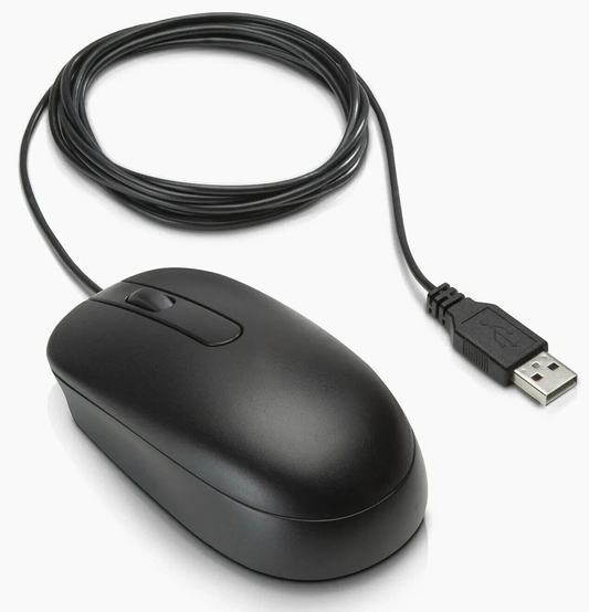 HP Used USB Wired Mouse for Laptop Computer
