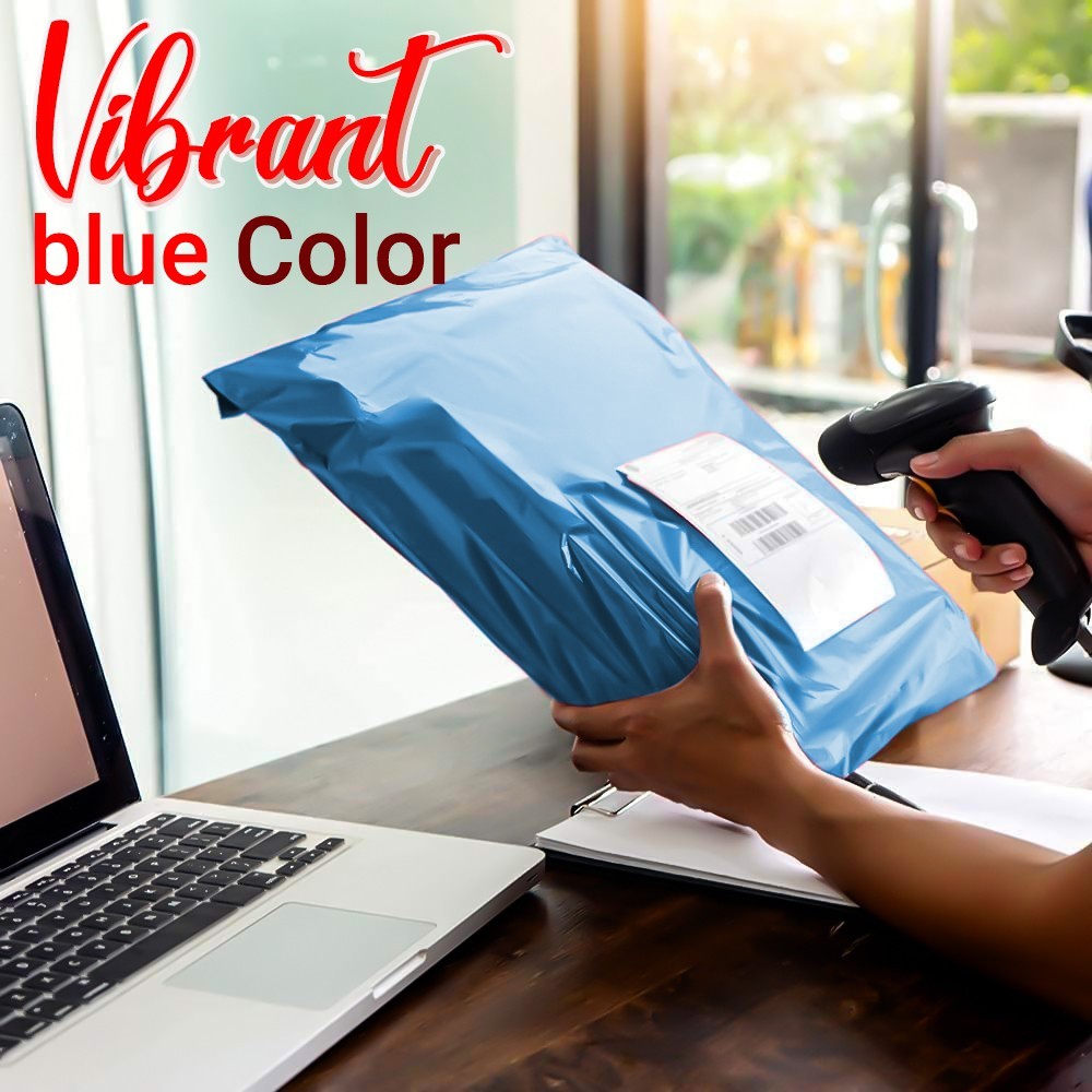 Light Blue Mailing Bags Self Seal Polythene Postal Postage Shipping Mailer