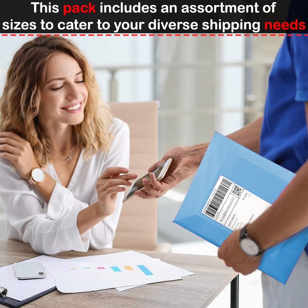 Light Blue Mailing Bags Self Seal Polythene Postal Postage Shipping Mailer