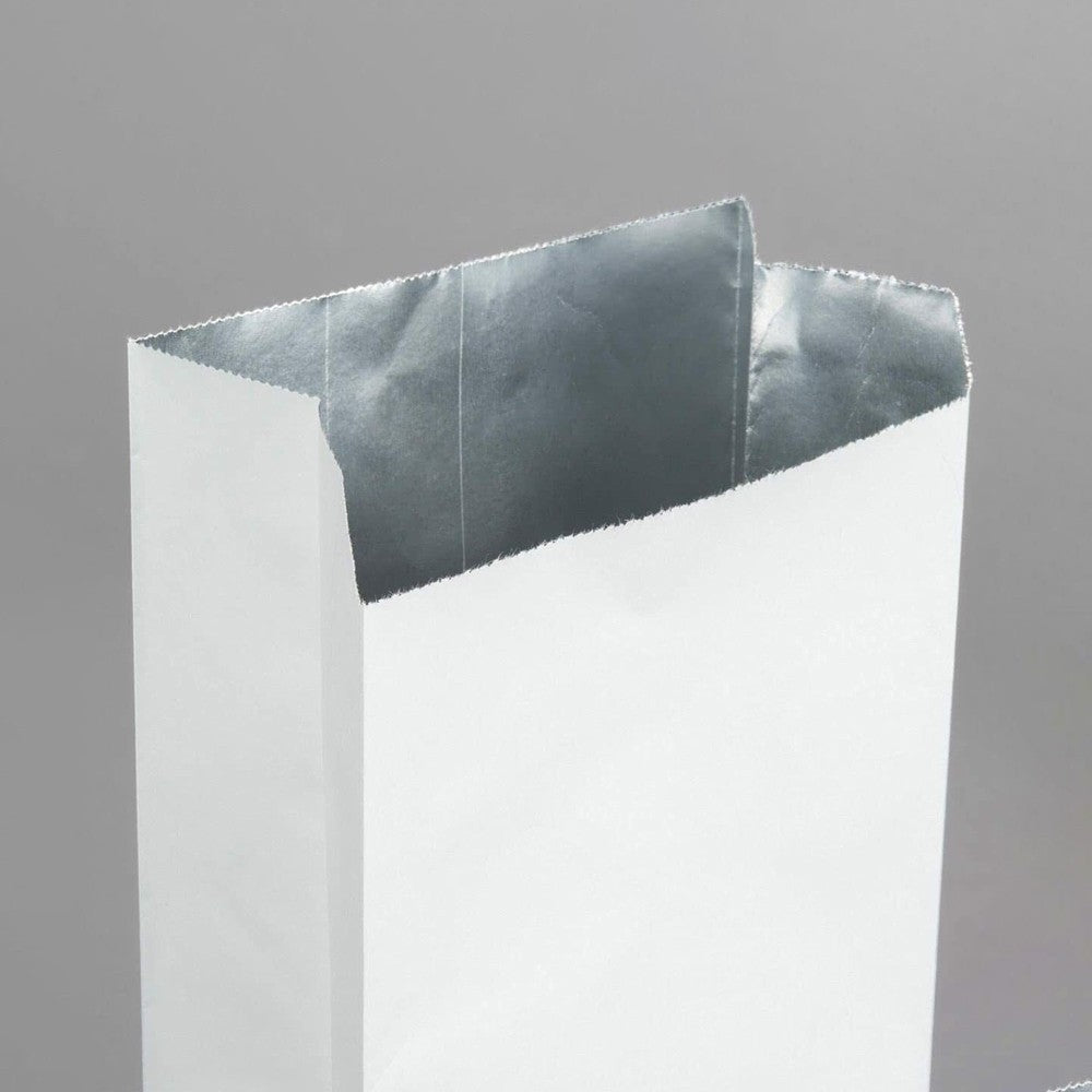 Foil Lined Nan Bags Insulated Foil Food Paper Bags - 7" x 9" x 12"