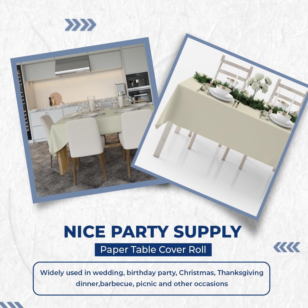 Venuscello® Biodegradable Disposable Paper White Plates – Party and Wedding Plates for Hot and Cold Foods Microwave