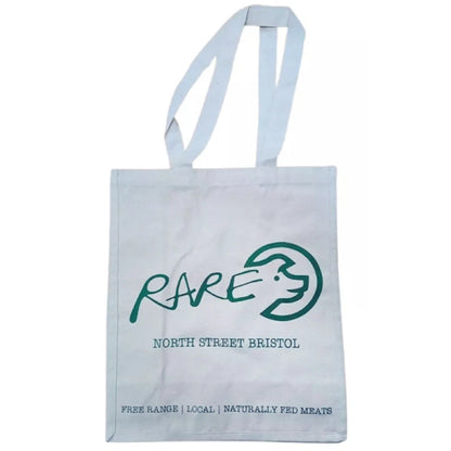 Cloth Bags with Handle White Rare Printed Shopping Bags 34cm x 17cm x 30cm