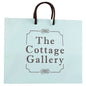 100 x Rope Handle Paper Carrier Bags The Cottage Gallery 36cm x 30cm x 15cm