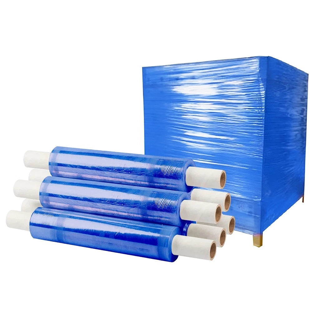 Pallet Wrap Stretch Shrink Blue Extended Wrapping Film 400mm x 250m 20mu
