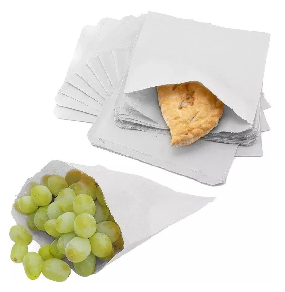 Kraft Food Paper Bags Sulphite Strung Bag for Food Sandwich Bakery Products