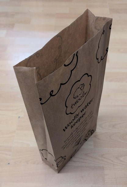 Wooly Water Keeper Bags for Fluffiness Biodegradable - 40cm x 23cm x 7cm
