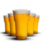 Reusable Plastic Pint Cups Whisky Beer Drinking Cups for Pub Beach Parties