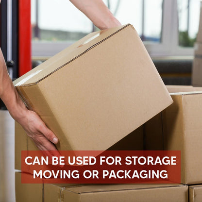 Double Wall Cardboard Boxes Shipping House Removal Carton 35cm x 38cm x 20cm