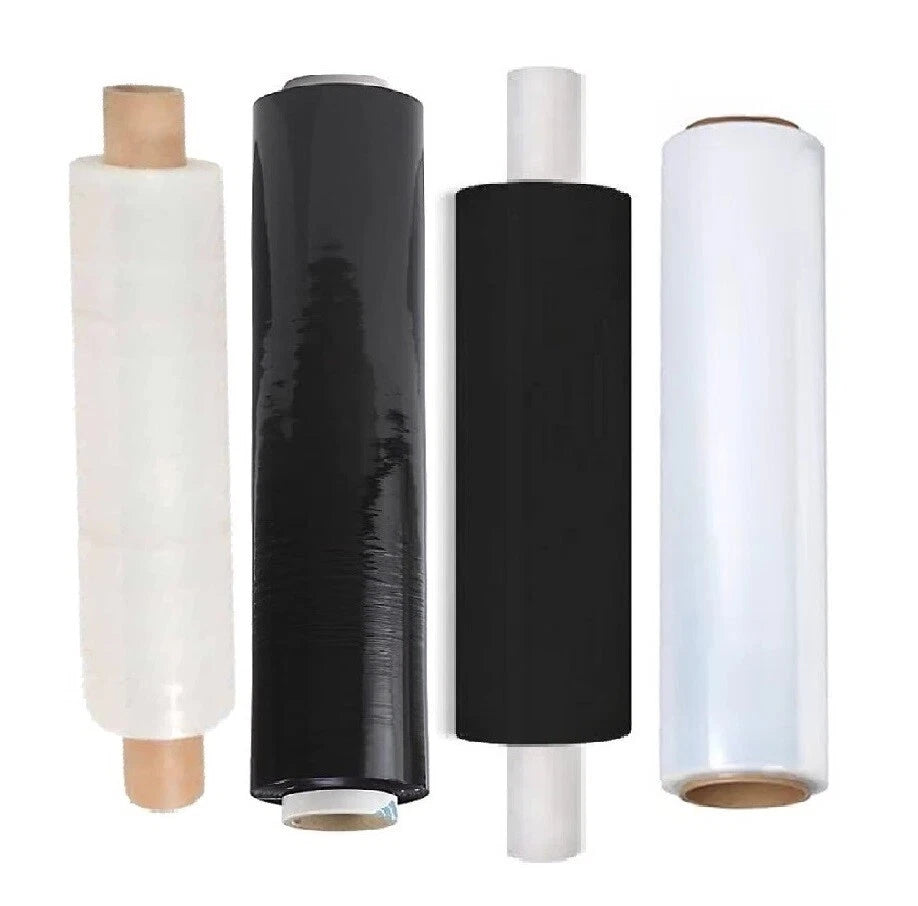 Pallet Wrap Stretch Film 400mm - 500m Shrink Wrap for Industrial Uses Packaging