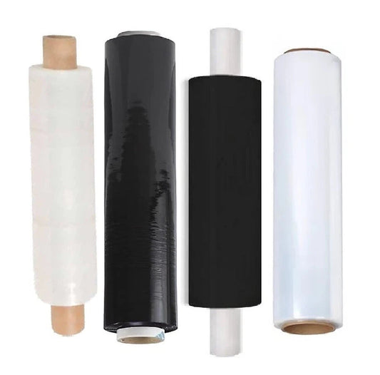 Pallet Wrap Stretch Film 400mm - 500m Shrink Wrap for Industrial Uses Packaging