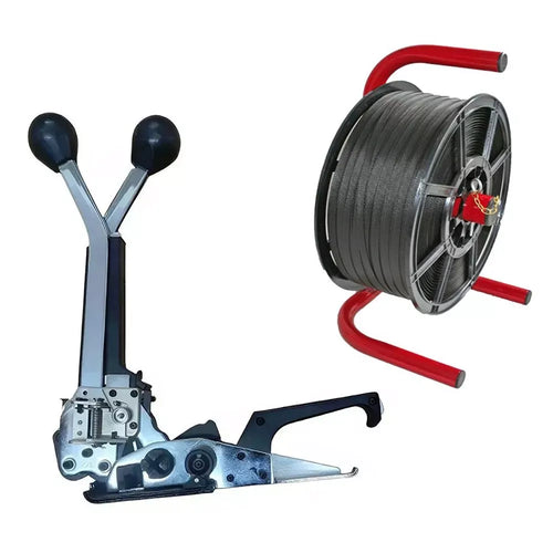 12mm Combination Strapping Tools with Strapping Coil for Tighten Big Boxes