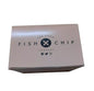 300 x Brown Fish & Chips Boxes for Cardboard Food Packing Parcel Takeaway