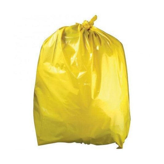 Heavy Duty Rubble Sacks Yellow Builder Bags - 36" x 48" 500 Gauge Up to 35kg Capacity