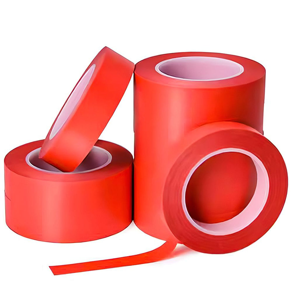 Red Parcel Packaging Tape 25mm x 48m Carton Sealing Heavy Duty Tape ...