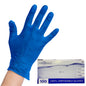 Blue Powder Free Vinyl Gloves Disposable hand Glove for Medical Laboratory Uses