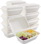 Bagasse Food Container Biodegradable Food Takeaway Container - 600ml / 1000ml