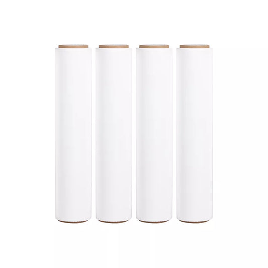 White Pallet Wrap Non-Extended Shrink Wrapping Film Stretch Cling Wrap - 500mm x 23mu