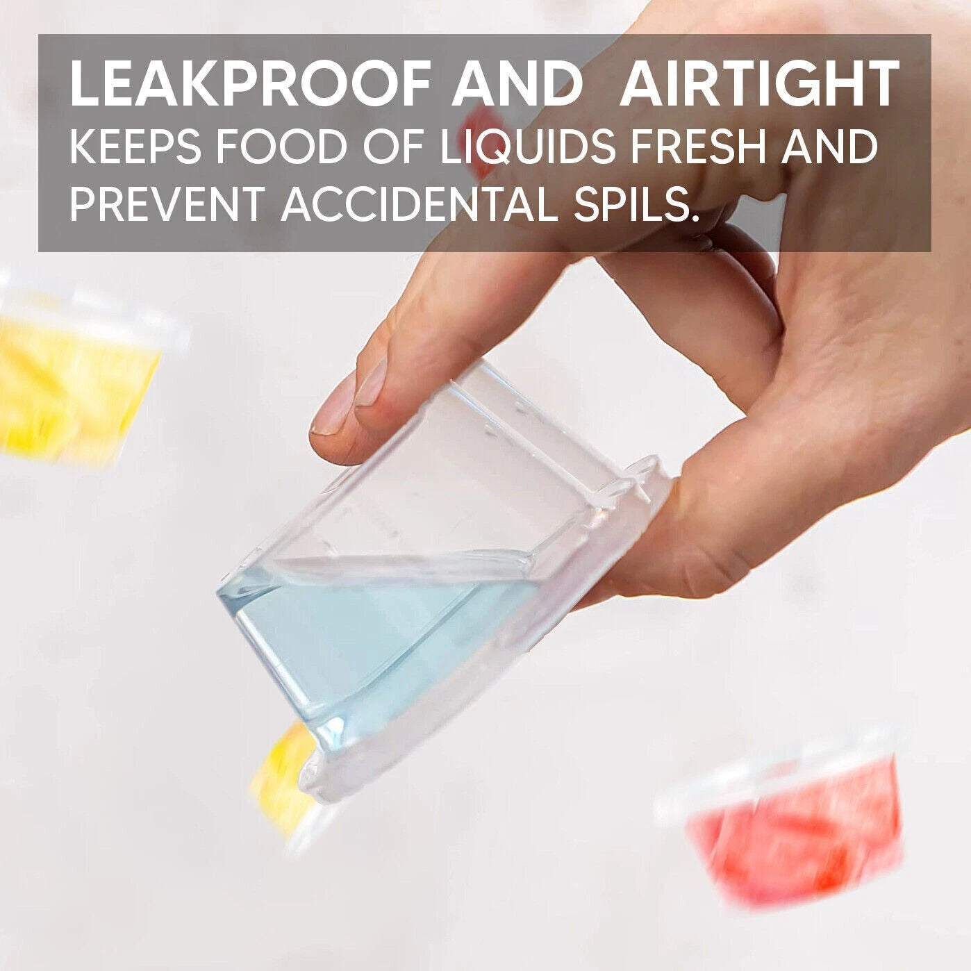 250 x Clear Plastic Deli Sauce Pot with Lid Round Food Container All Sizes