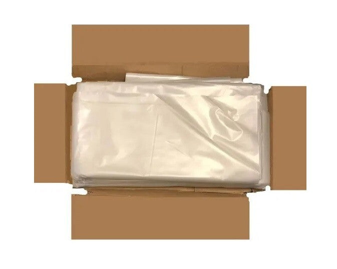 500 x Clear Bin Bags Heavy Duty Rubbish Garbage Trash Bin Bags for Wastage