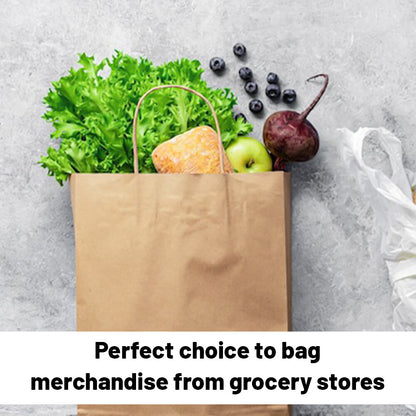 Kraft Paper Bags with Handle XS to XXL Brown Twisted Handle Paper Carrier Bags