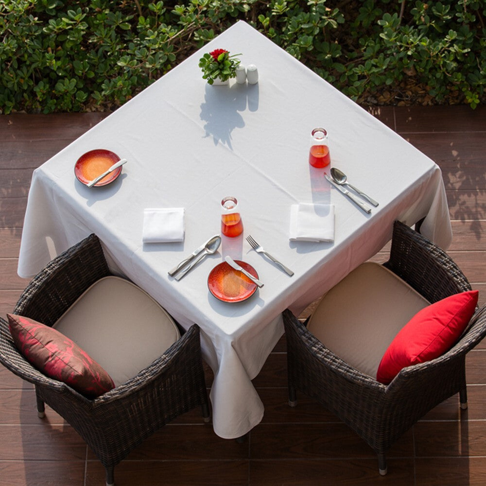 Paper Banquet Roll 8m x 1.14m White Protective Disposable Table Clothes Roll