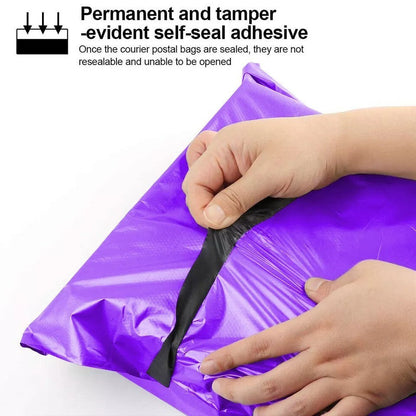 60 x Purple Mixed Size Mailing Bag 6.5x9, 9x12, 10x14, 12x16 (15pcs Each Size)