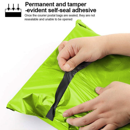 60 x Green Mixed Size Mailing Bag 9 x 12, 10 x 14, 12 x 16, 13 x 19 (15pcs Each)