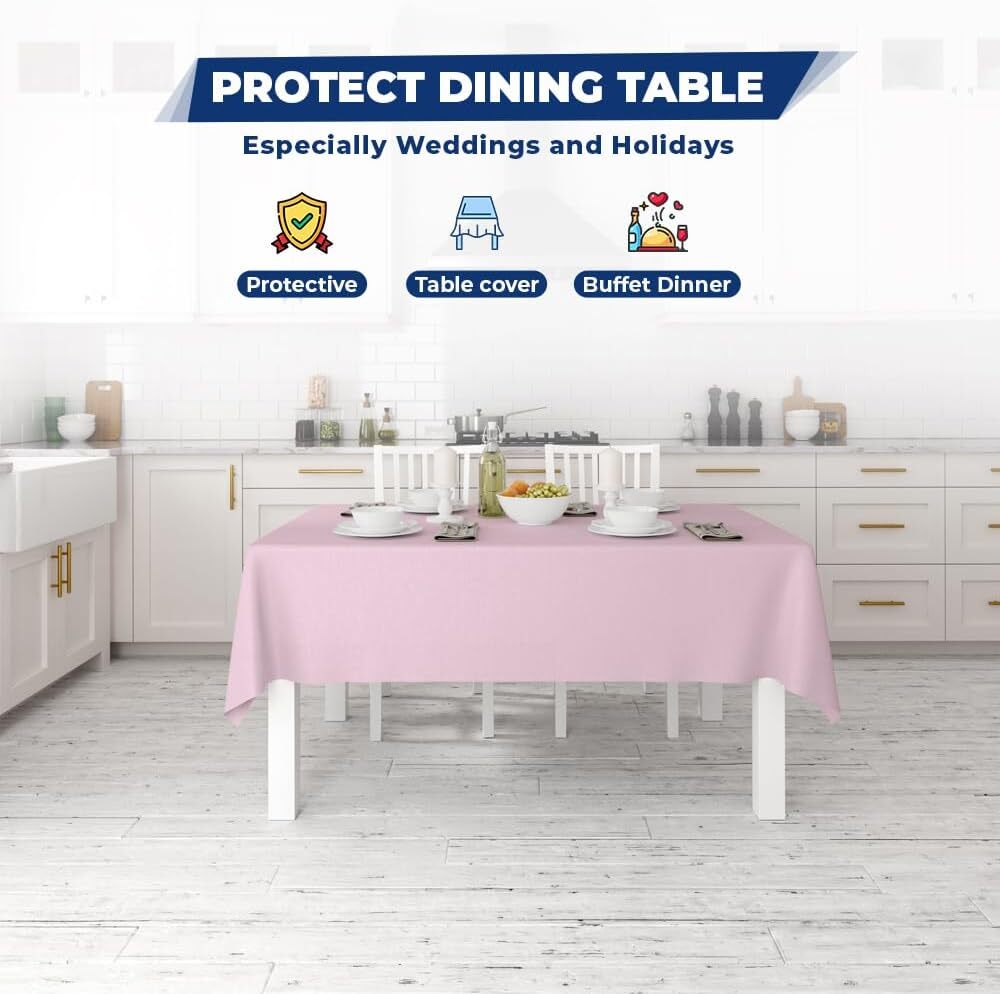 Colored Paper Banquet Roll Disposable Table Cover Banqueting Roll - 7m x 1.14m