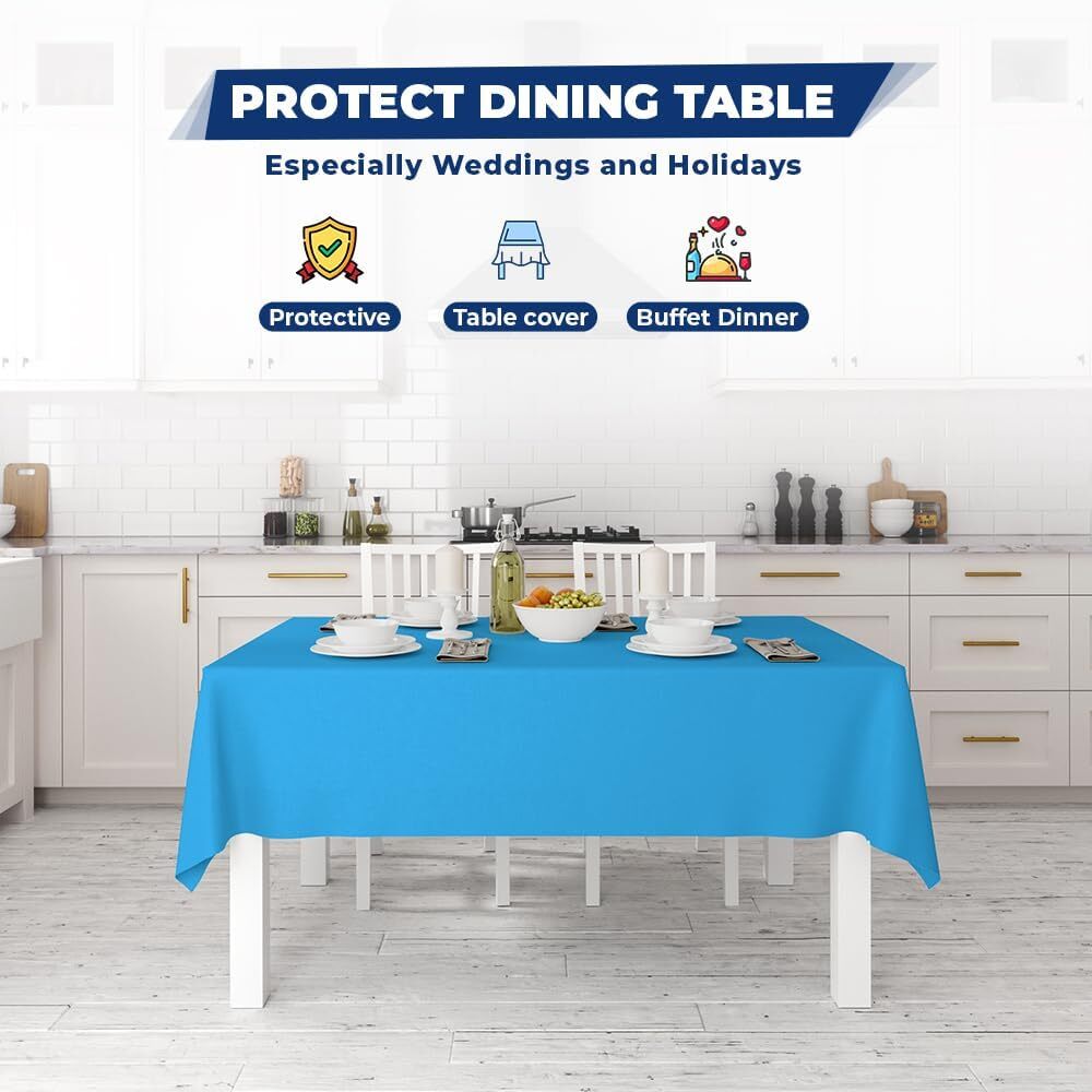 Colored Paper Banquet Roll Disposable Table Cover Banqueting Roll - 7m x 1.14m