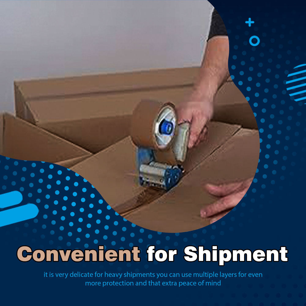 Parcel Packaging Tape 48mm x 66m Clear Fragile Brown Cartoon Sealing Tape