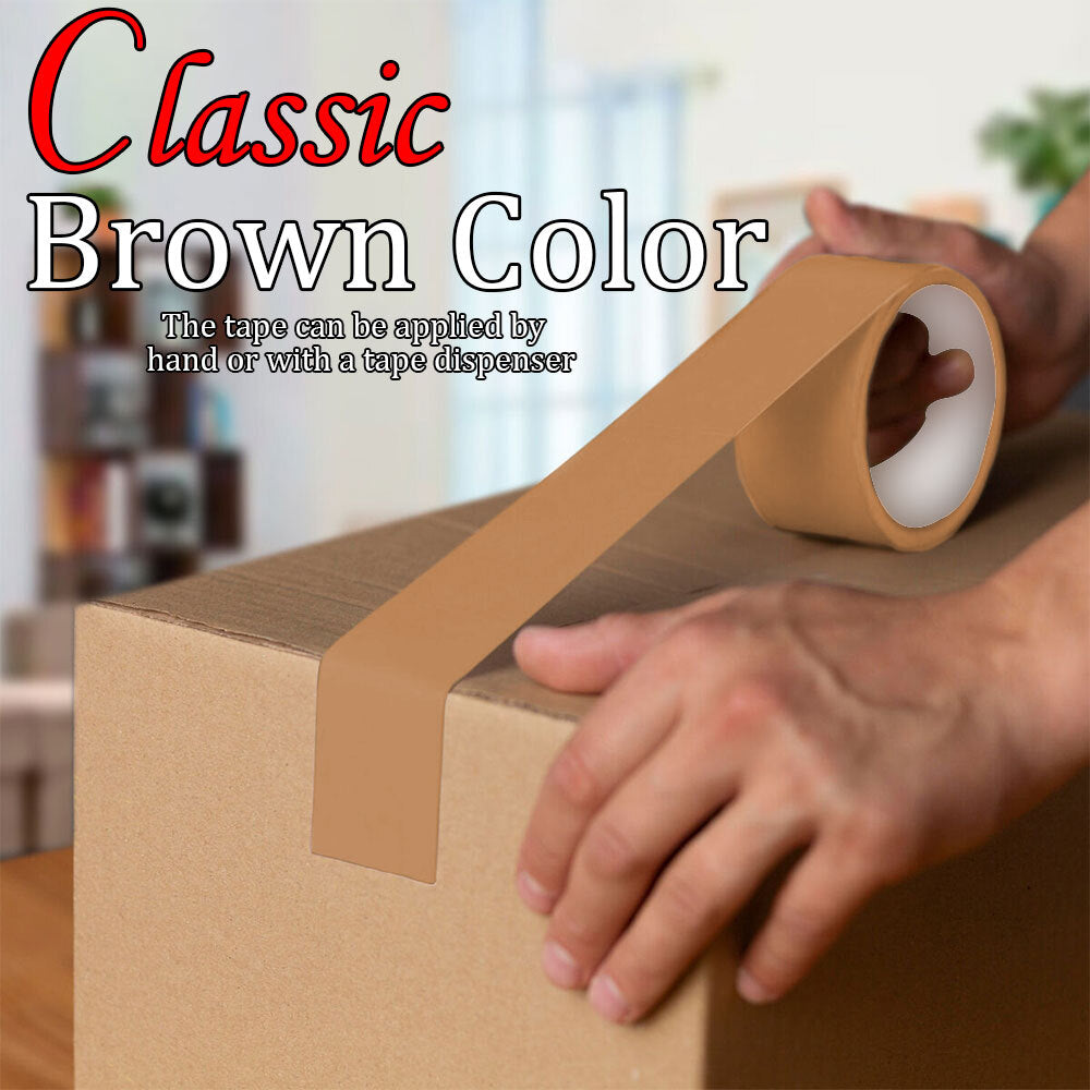 Parcel Packaging Tape 48mm x 66m Clear Fragile Brown Cartoon Sealing Tape