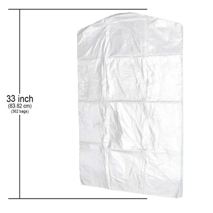 Polythene Garment Cover Roll Clear Dry Cleaner Bags on Roll for Long Dress Suits