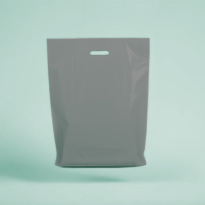 Plastic Patch Handle Carrier Bags Strong Handle Takeaway Plastic Bag for Cloths