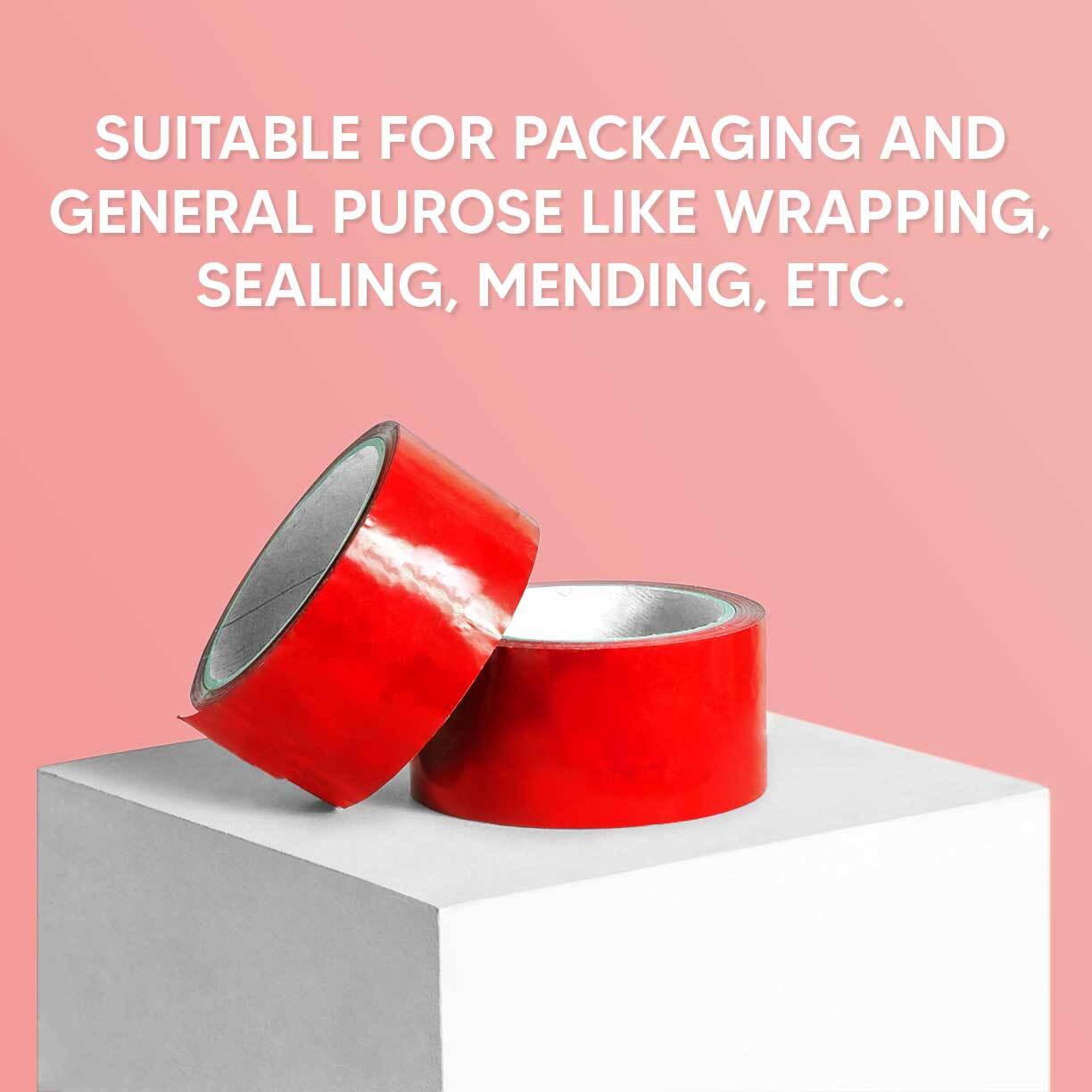 6 x Parcel Tape 48mm x 66m Assorted Cartoon Box Sealing Packaging Tape