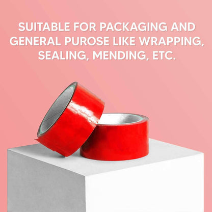 6 x Parcel Tape 48mm x 66m Assorted Cartoon Box Sealing Packaging Tape