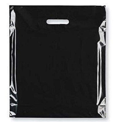 Plastic Patch Handle Carrier Bags Strong Handle Takeaway Plastic Bag for Cloths