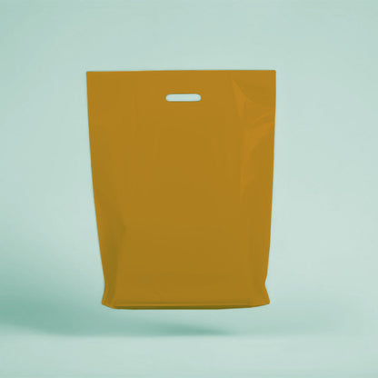 Plastic Patch Handle Carrier Bags Strong Handle Takeaway Plastic Bag for Cloths