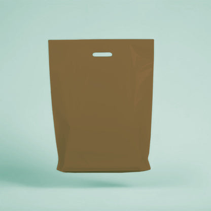 Plastic Patch Handle Carrier Bags Strong Handle Takeaway Plastic Bag for Cloths