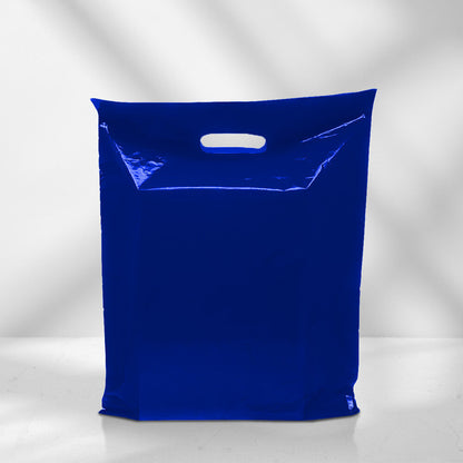 Plastic Patch Handle Carrier Bags Strong Handle Takeaway Plastic Bag for Cloths