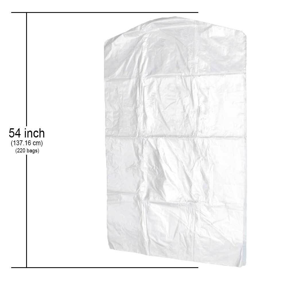 10 x Garment Covers Roll Polythene Dry Cleaner Bags on Roll for Long Dress