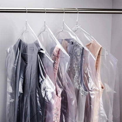 10 x Garment Covers Roll Polythene Dry Cleaner Bags on Roll for Long Dress