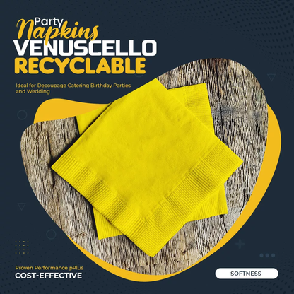 Swantex Paper Napkin 33cm x 33cm 2Ply Serviettes Tissue for Catering Parties