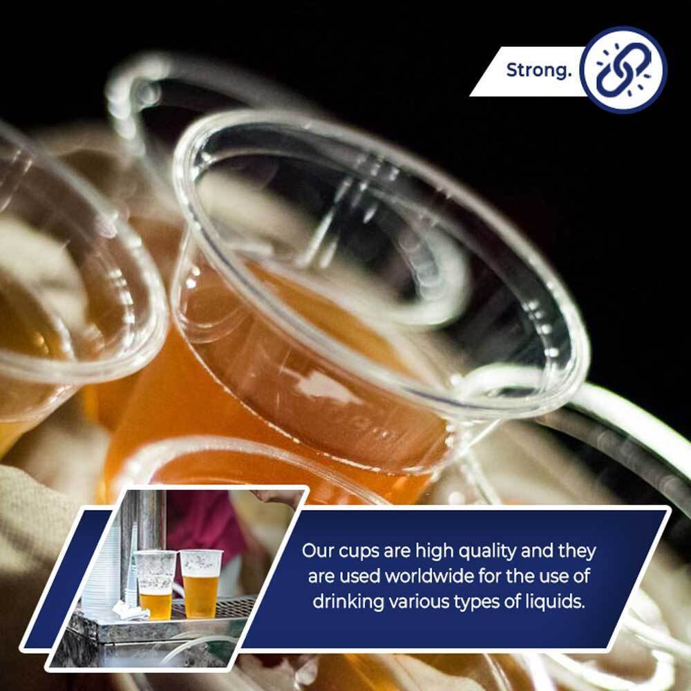Reusable Plastic Pint Whisky Cups Drinking Glasses for Wedding Parties