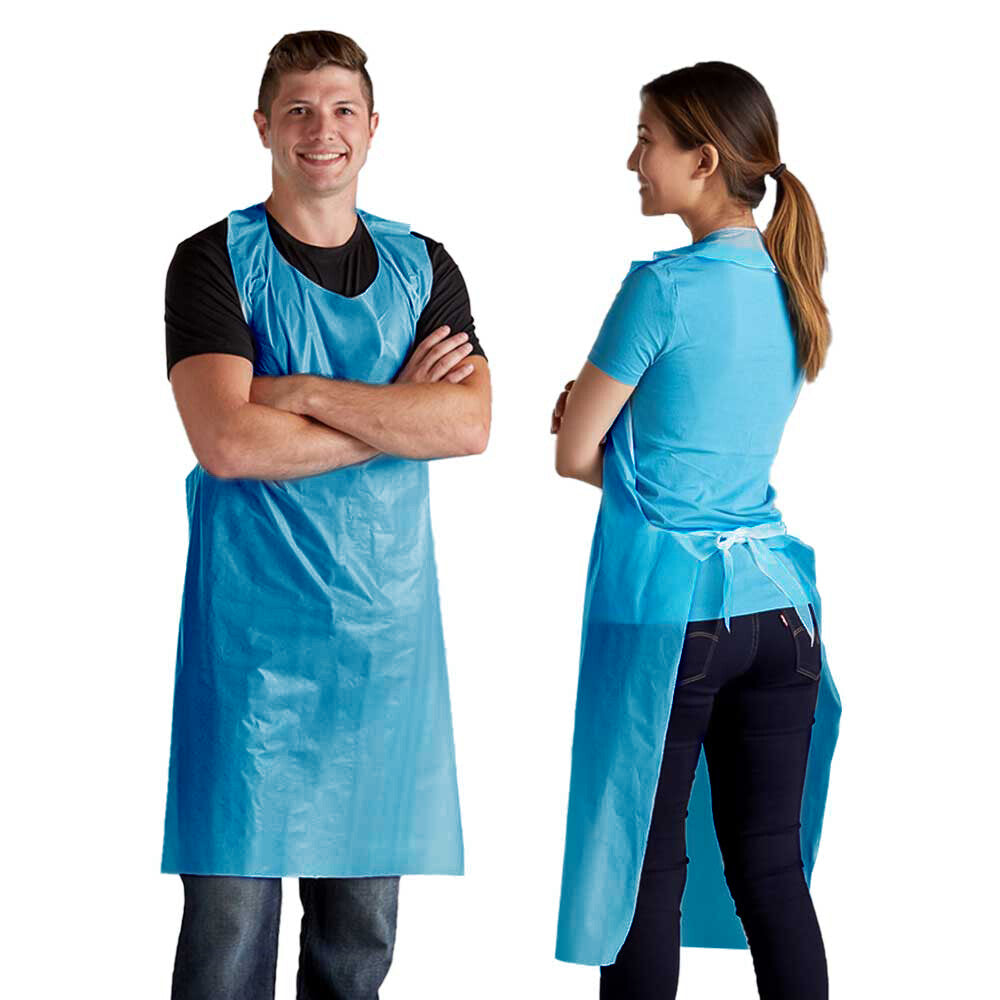 Plastic Apron on Roll 117cm x 69cm Waterproof Apron for Medical Hospital Uses