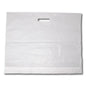 500 x Light Grey Patch Handle Bags 22" x 18" x 3" Reusable Shopping Bags