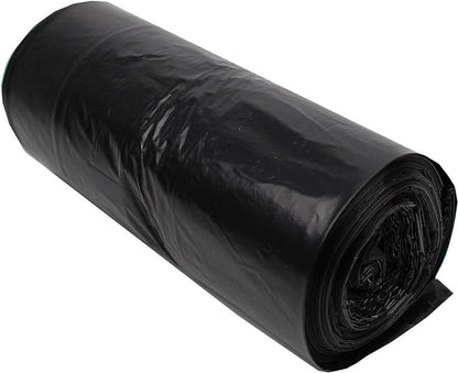 Heavy Duty Refuse Sacks 29" x 34" 50ltr Black Bin Liner Bags for Wastage