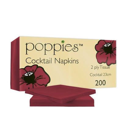 Disposable Paper Napkin 24cm x 24cm 2ply Serviettes Tissue for Catering Wedding