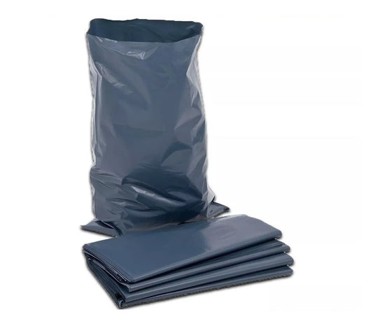 Rubble Sacks 22" x 34" 500Gauge Grey Strong Builder Bags for Construction Waste